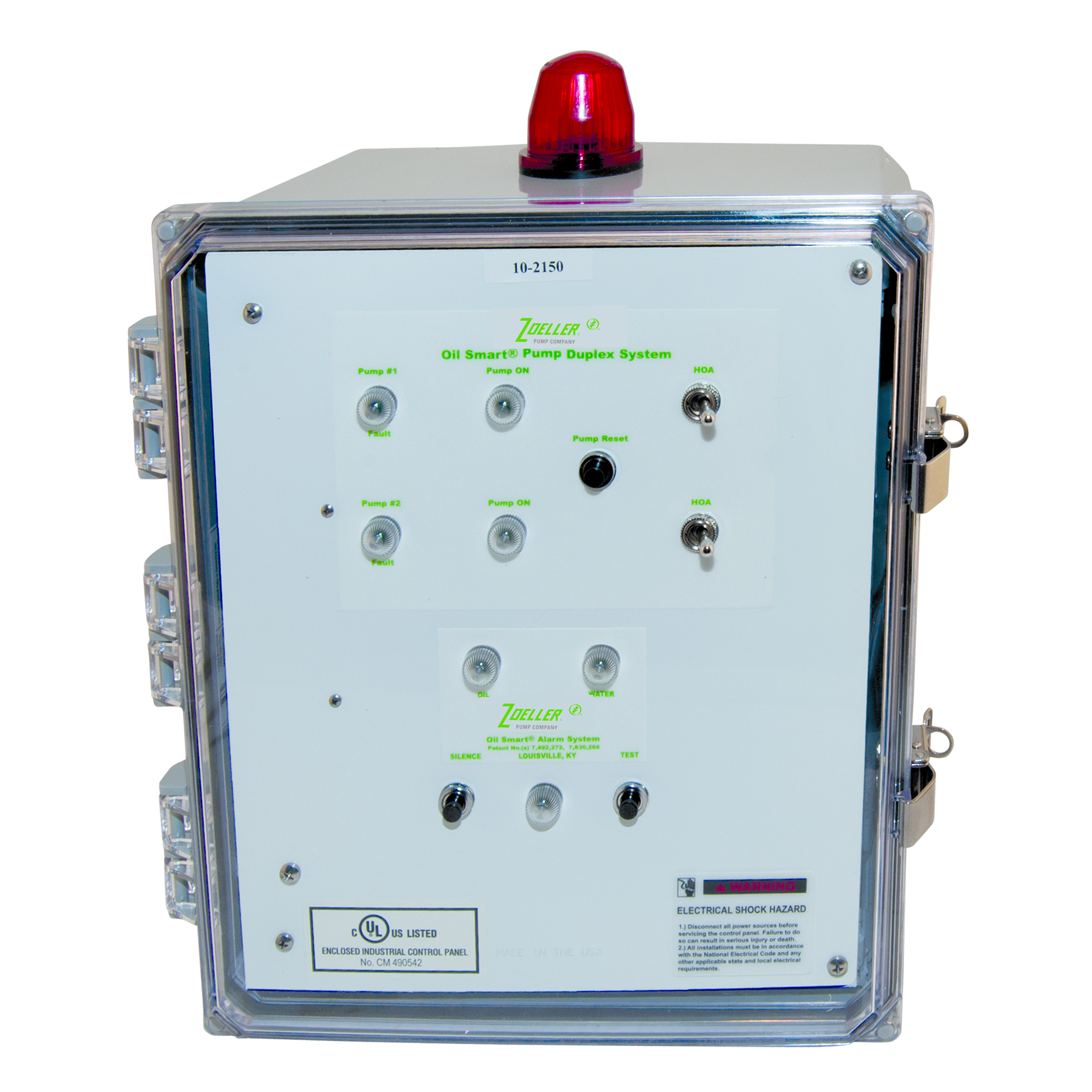 Panel de control dúplex Oil Smart®